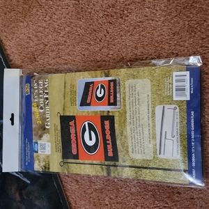 Brand new Georgia Bulldogs garden flag